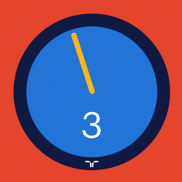 A GIF election countdown timer, 3..2..1.